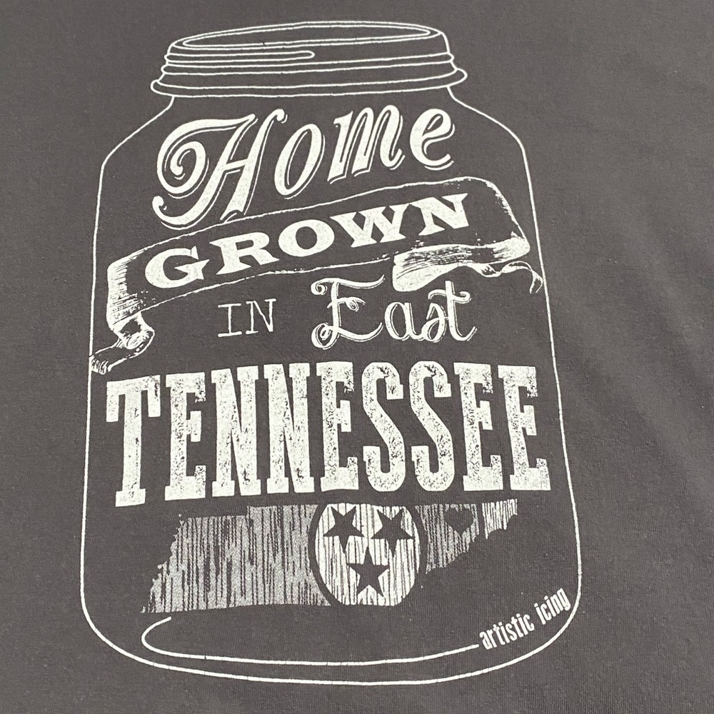 Gray 'Home Grown in East Tennessee' Graphic Tee